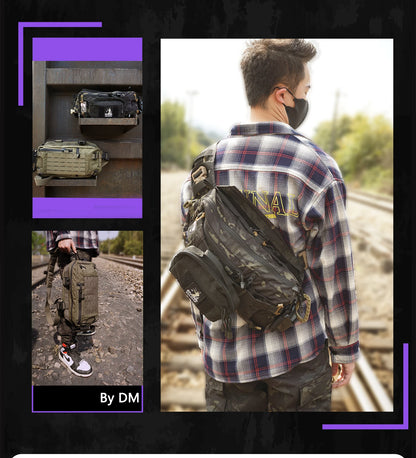 Tactical Backpack Hunting Gear 421X Chest Bag Sports Bags For Men Molle Hunting Camping Shoulder Sling Accessory Strap Outdoor