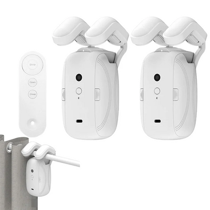 A19F-Smart Automatic Curtain Opener With Remote Control Curtain Opener High-Performance Electric Motor For Roman Rod