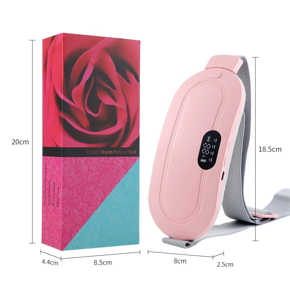 Menstrual pain relief waist massager, can alleviate pain in the uterus, abdomen, and waist, a gift for women and girls