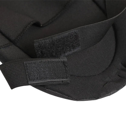 Practical Soft Work Knee Pads Protective Padding Black Professional Knee Pads Adjustable Straps Protective Knee Pads Hiking