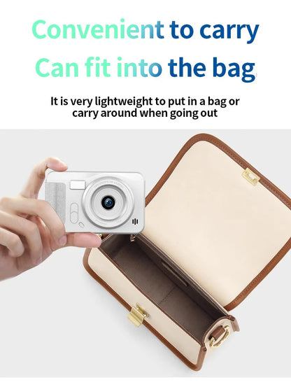 4K Digital Camera 44 Megapixels High-Definition Photography Travel Selfie Camera Entry-Level Small Students Campus Selfie camera