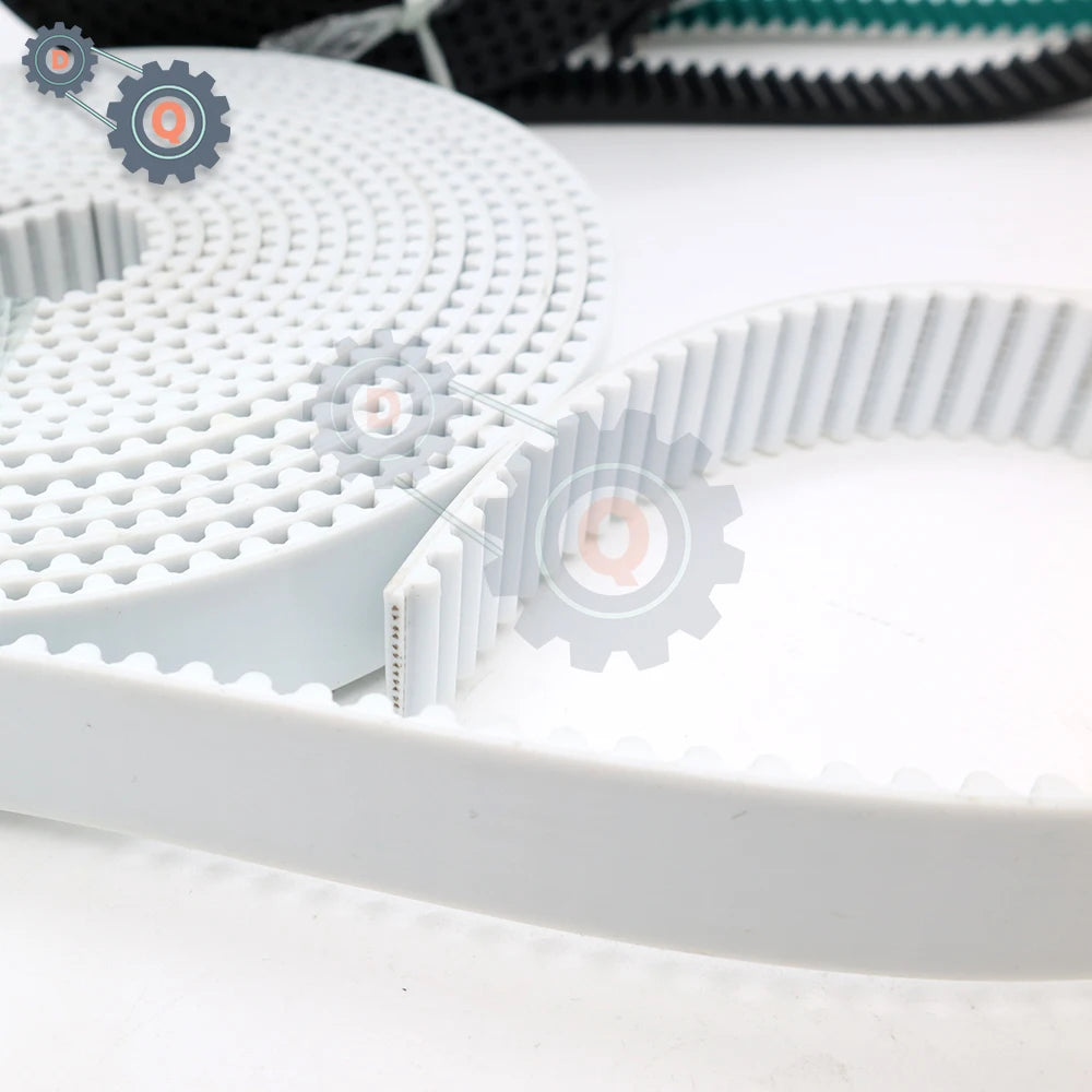 HTD 5M Open Belt PU 5M Timing Belt Open Conveyor Belt 15mm 20mm Polyurethane with Steel Core Belt for CNC Belt HTD5M Pulley Belt