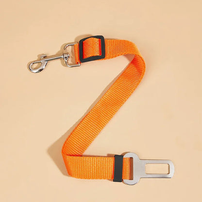 Adjustable Pet Cat Dog Car Seat Belt Pet Seat Vehicle Dog Harness Lead Clip Safety Lever Traction Dog Collars Accessoires