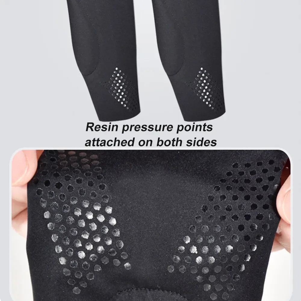 1Pair Compression Knee Elbow Pads With Silicone Gel Pad, Volleyball Knee Pads for Women Girls Dancers Yoga Pole Floor Dance