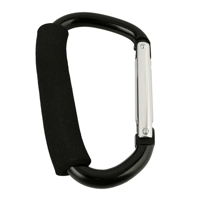 Sponge Baby Stroller Hook Aluminum Alloy Stroller Shopping Hook Accessories Pram Hooks For Baby Car Carriage Buggy