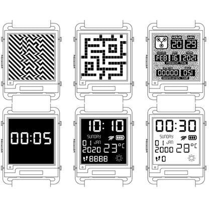 Watch V2.0 - Fully Open Source & Customaizable E-ink Watch Based on ESP32