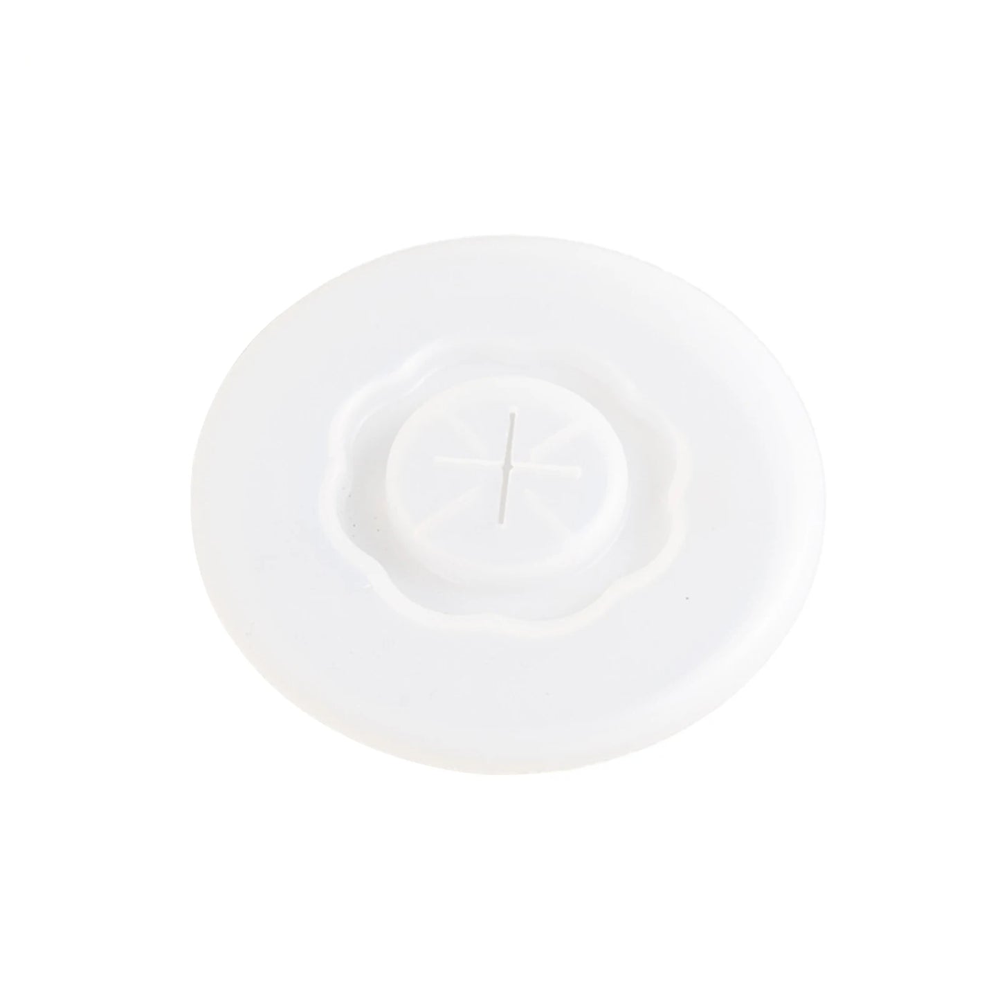 Silicone Cup Lid Glass Drink Cover Durable Heat-Resistant All-Matching with Straw Hole Bottle Accessories Flexible Washable