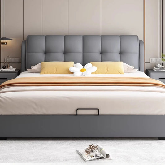 Organizer New Chinese Bed Massage Frame Double French Nordic Beds Cheap Aesthetics Fashionable Designer Wood Muebles Furniture