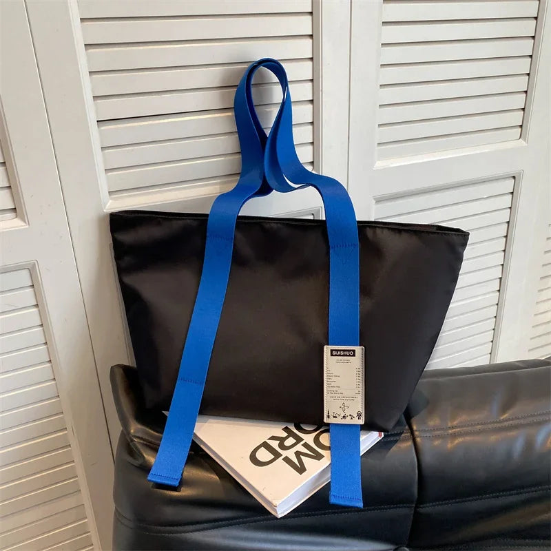 Oversized Tote Bags For Women 2023 Designer Luxury Shoulder Bag Quality Oxford Fabric Multi Pockets Large Capacity Shopper Totes