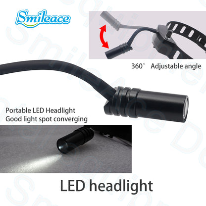 Dental Headband Led Light Wireless Medical Oral Lamp Dental Unit Dentist Tool Surgery Operation Lamp for Lab Dentistry