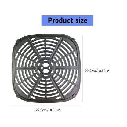 Metal Liners Nonstick Air Fryers Cooking Mats Multifunctional Metal Air Fryers Pad Air Fryers Plate Metal Air Fryers Tray