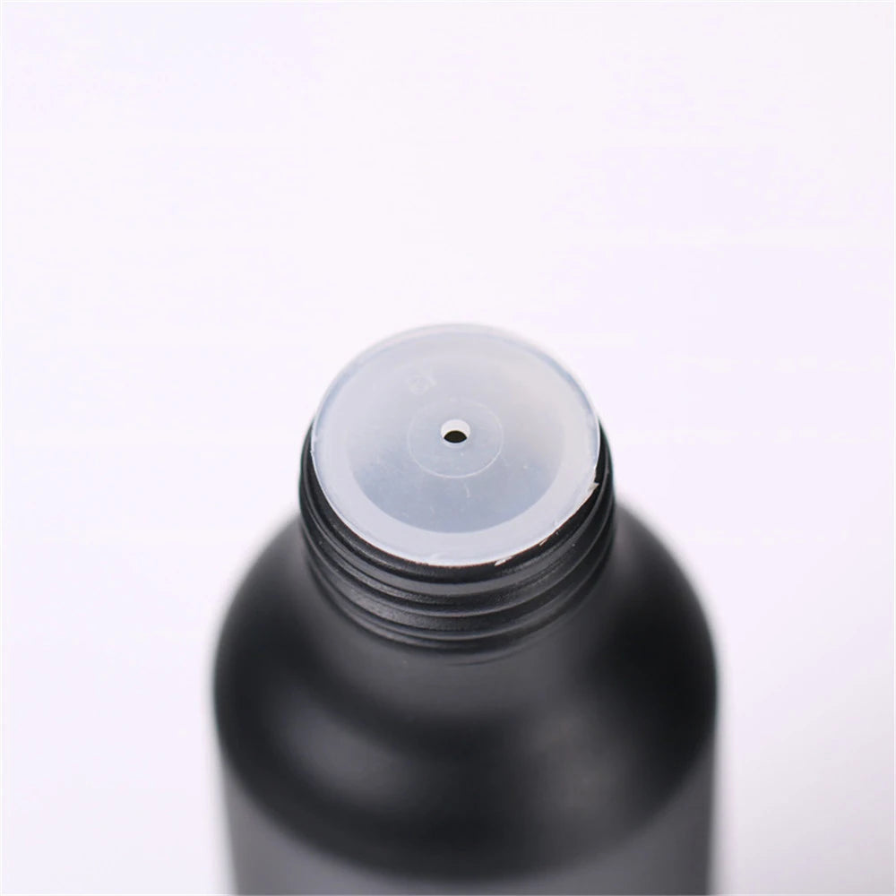 10pcs Black PET Spray Bottle Travel Portable Refillable Perfume Aqueous Emulsion Liquid Make Up Container Atomizer 100ml