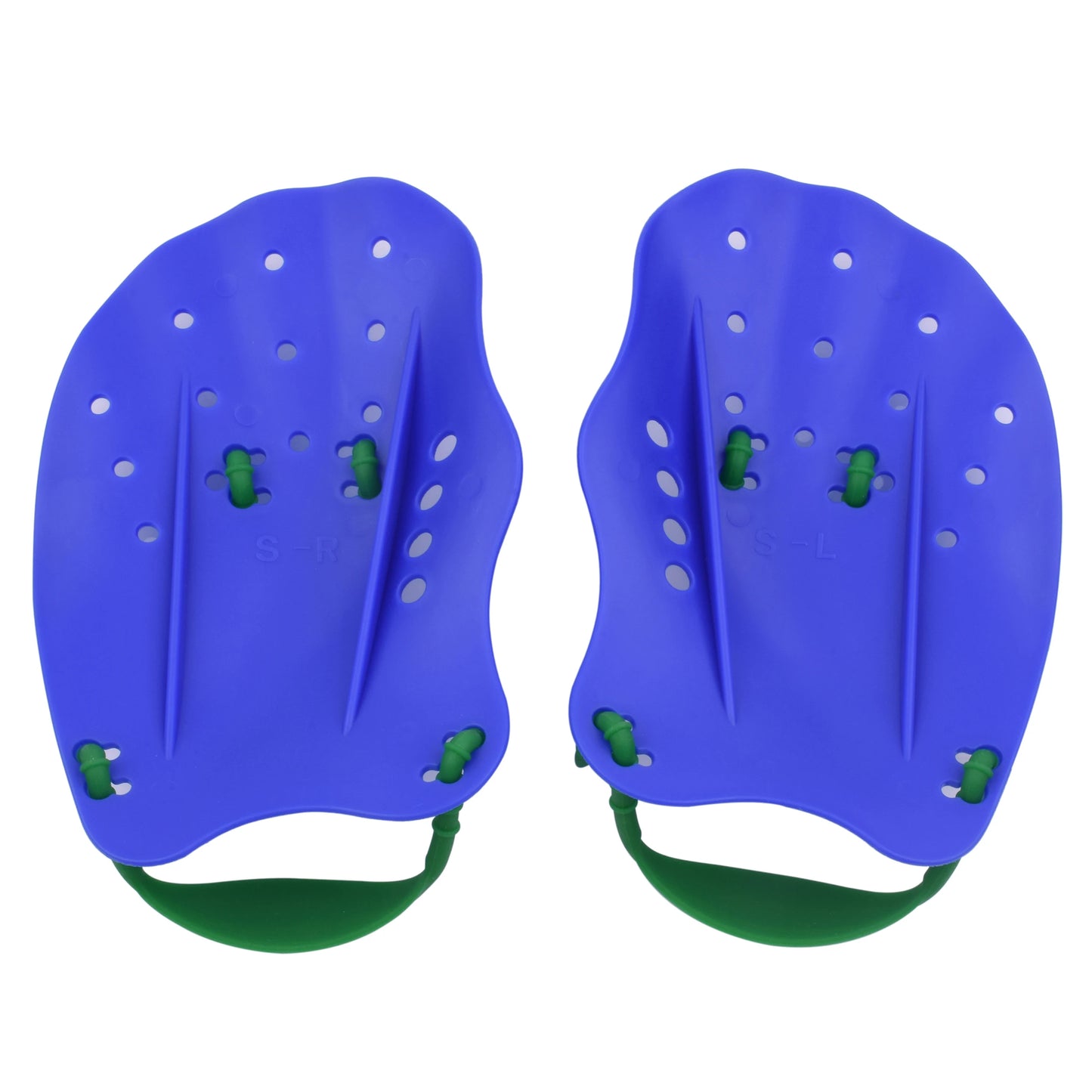 Black swimming fins Paddling palm Children adult freestyle paddling training fins Professional swimming equipment palm