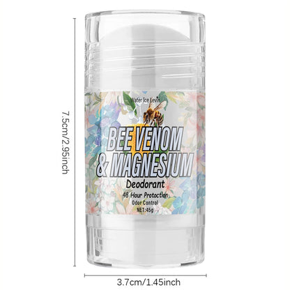 Bee Venom Deodorant Balm, 72 Hours Fresh Body Odor, Fresh Fragrance, Body Deodorization, Long-Lasting Fragrance, Suitable for Armpits, Body, Private Parts, Stubborn Body Odor, Odor