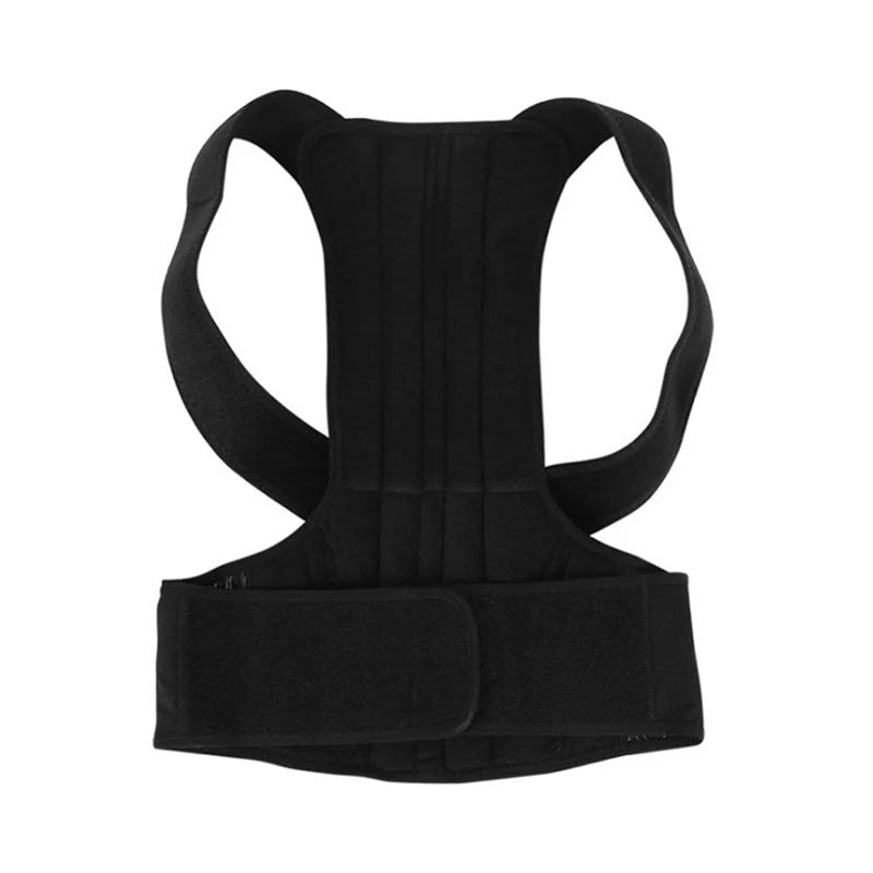 Posture Corrector Adult Back Fixation Belt With Support Plate Hunchback Correction Belt Adjustable Back Trainer Unisex