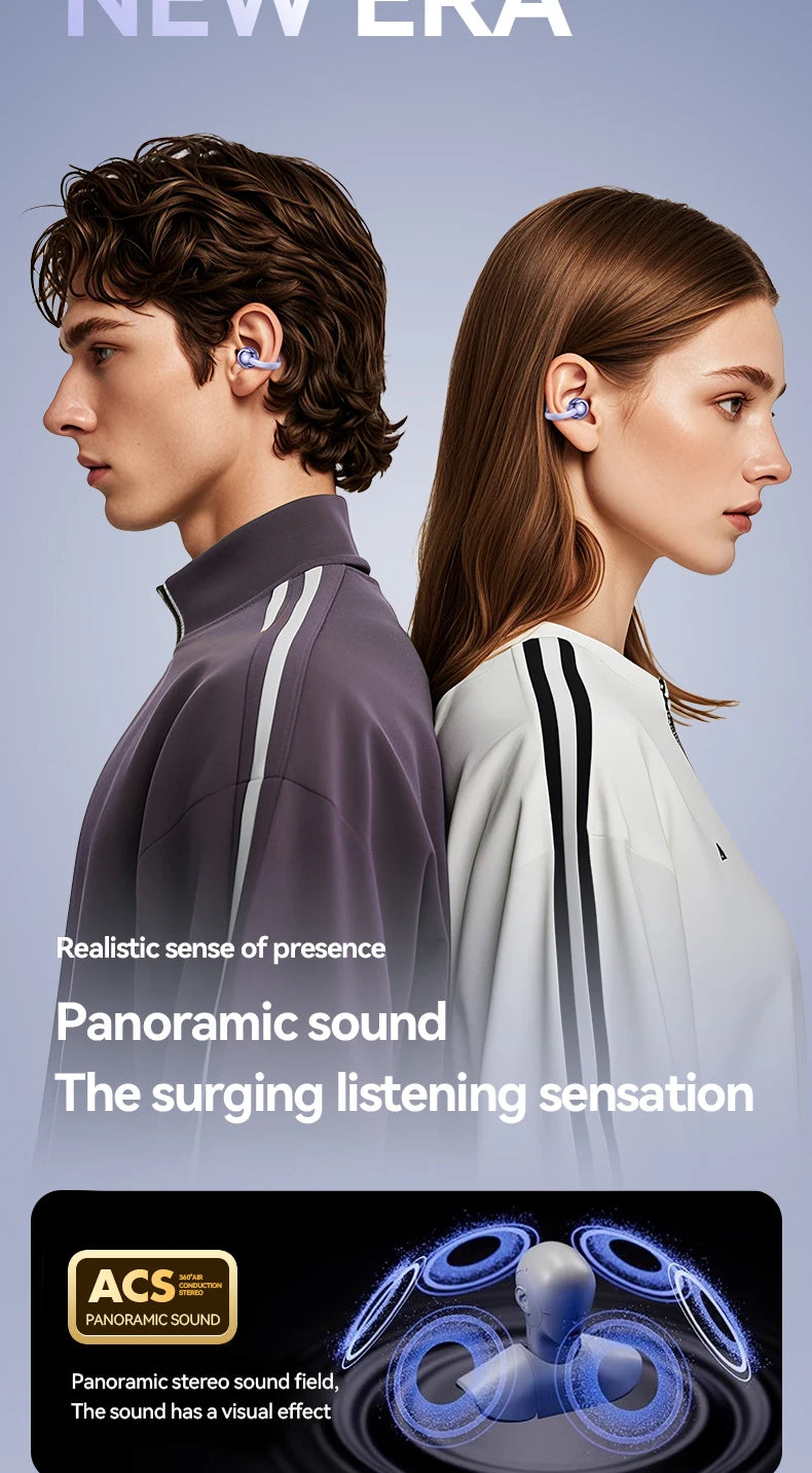 XIAOMI M91 Ear Clip Wireless Earphone New Open Ear Sport Bluetooth 5.4 Headphone ENC Noise Cancelling Headset With Mic