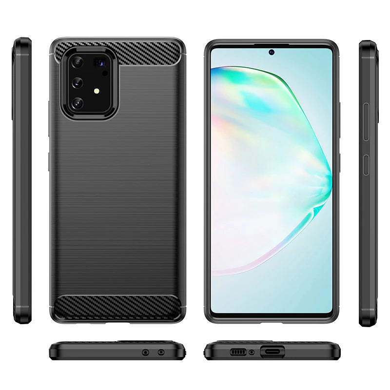 For Samsung Galaxy S10 Lite Cover Case For Samsung S10 Lite Capas Bumper Shockproof Soft TPU Case For Samsung S10 Lite Fundas