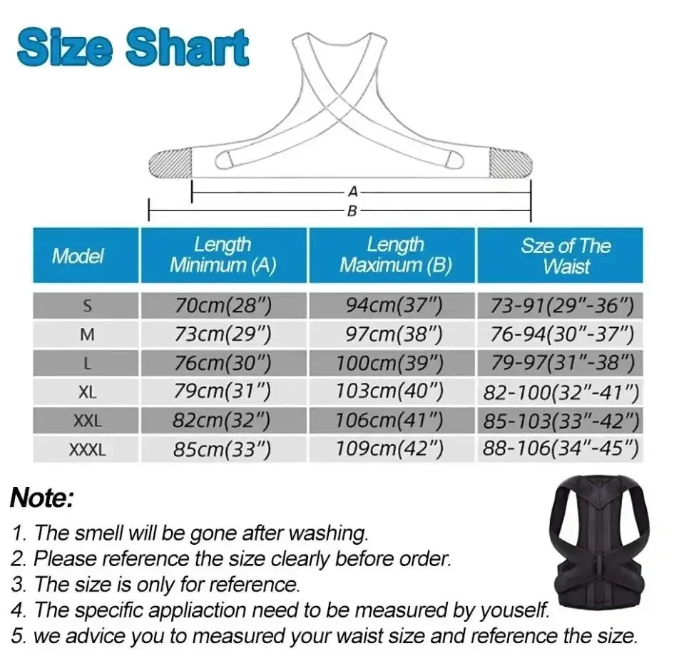 Men's AND WOMEN'S Scoliosis Corrector Kyphosis Corrector Student Adult Posture Corrector Anti-kyphosis Fixed Strap