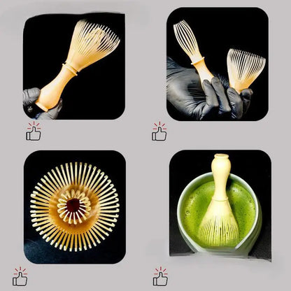 Resin Matcha Green Tea Brushes Matcha Whisk Chasen Brush Tools Matcha Green Tea Powder Whisk Tea Ceremony Brush Matcha Stirrer