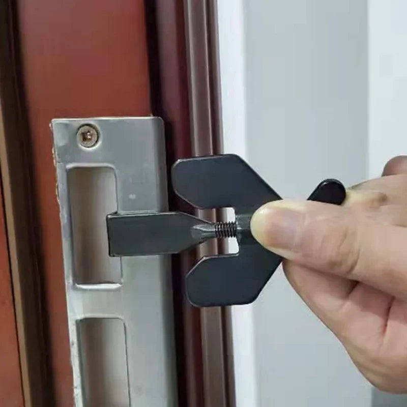 Portable Hotel Door Lock Live Alone Self-Defense Stop Travel Anti-theft Stopper Childproof  Lock Safety Home Latch