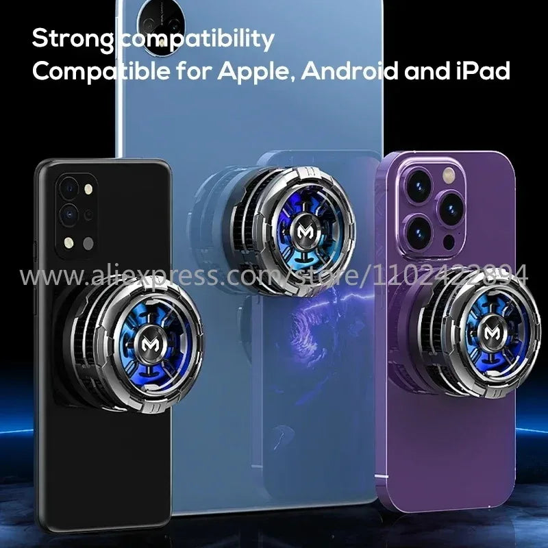 MEMO CX08, 2 in 1 Thermoelectric Phone Cooler and Wireless Charger, Semiconductor-Based, for iPhone & Android Phones