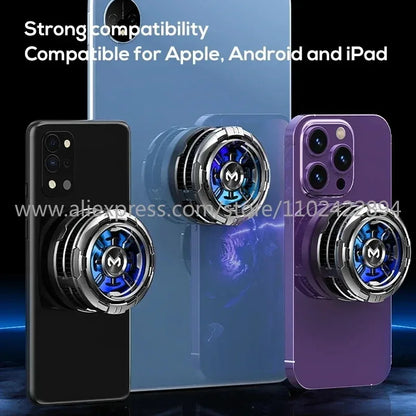 MEMO CX08, 2 in 1 Thermoelectric Phone Cooler and Wireless Charger, Semiconductor-Based, for iPhone & Android Phones