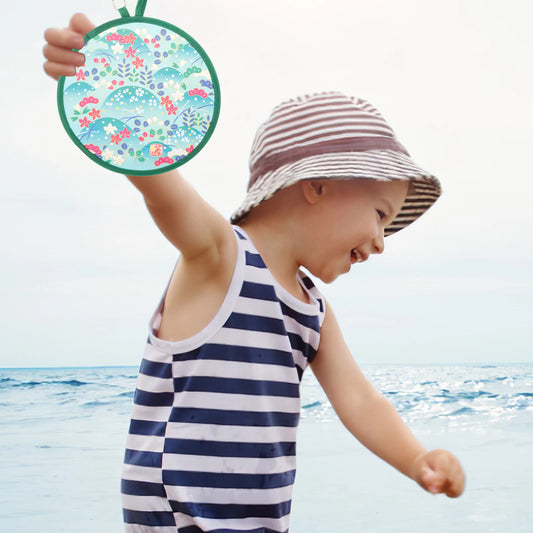 4Pcs Colorful Dance Party Fan Prop Children Circular Fan Children Fan for Kids Children Wedding Performance