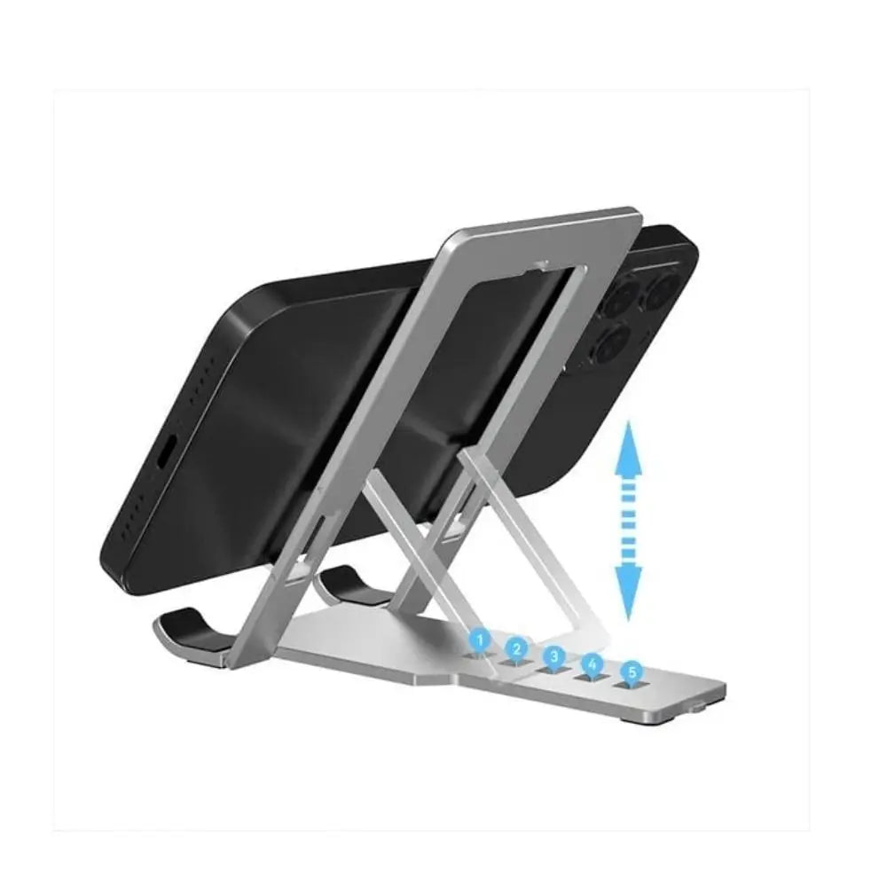 Portable Lazy Tablet Holder Foldable Creative Desktop Aluminium Phone Holder Folding Tablet Stands Tablet Accessories