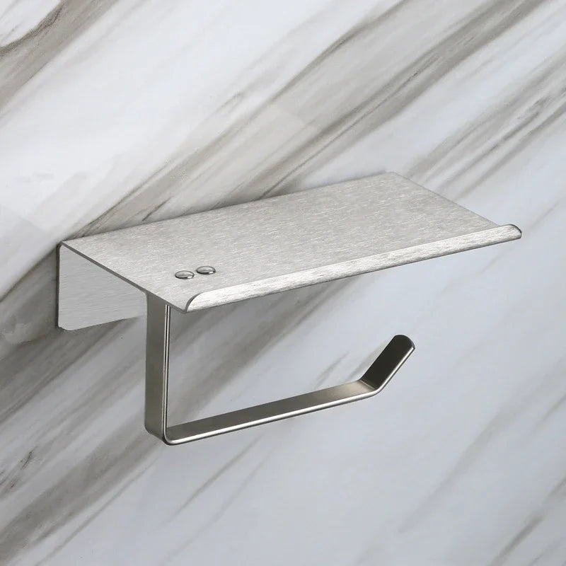 Stainless steel tissue holder for bathroom accessories