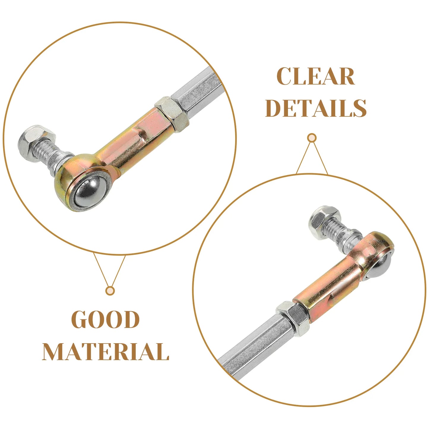 Durable Atv Steering Knuckle Tie Rod Ball Head Chinese Atv Tie Rod Ends Go Kart Suspension Ball Joints Parts Accessories Vehicle