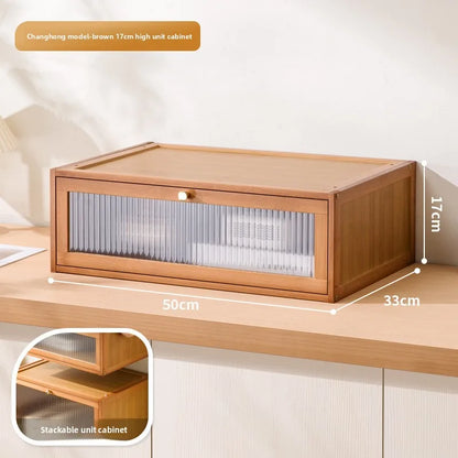 Solid wood bedside table locker small simple bedroom home 2025 new bedside shelf cabinet