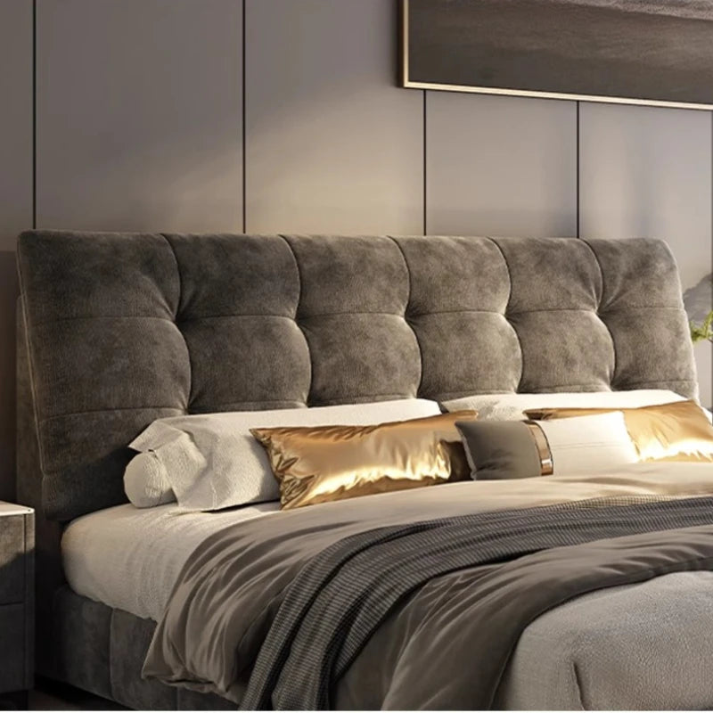 King Size Queen Double Beds Base Frame With Head Board Luxury Daybed Full Size 180x200 Double Bed Twin Home Bedroom Furniture