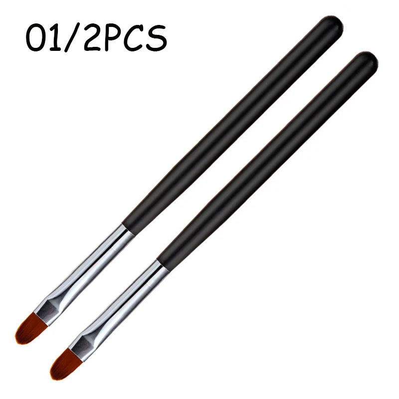 1-9PCS Nails Art Brush Pen 3D Tips Pattern Phototherapy Acrylic UV Gel Extension Builder Coating Painting Pen DIY Manicure Tools