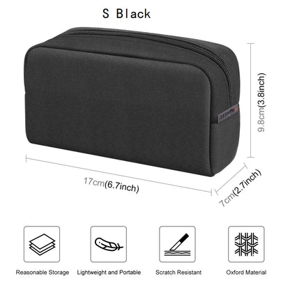 HAWEEL Organizer Storage Bag For Charger Power Bank Cables Mouse Earphones Electronics Accessories Portable Travel Pouch