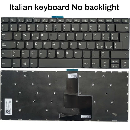 US/Spanish/Latin laptop keyboard For Lenovo ideapad 1-14IGL05 -14ADA05 -14AST-05 V14-ADA V14-ARE V14-IGL V14-IIL V14-IKB V14-IWL