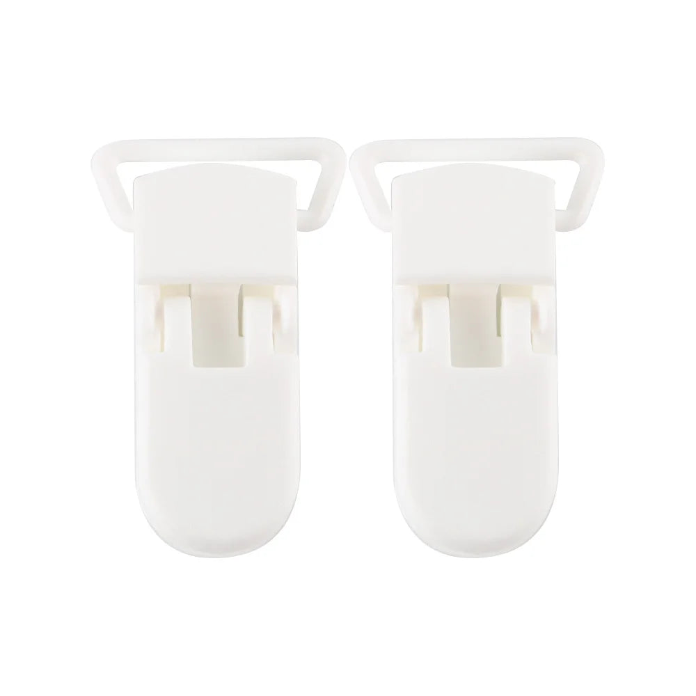 10Pcs/Lot Plastic Clasp Colorful Solid Clip Chain Making For Jewelry Handmade Crafts Making Accessories