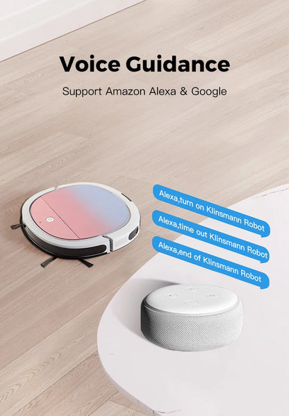 New Smart Robot Vacuum Cleaner Wifi App control,180ml Water Tank Home Appliances Electric Cleaning Tools Robotic Vacuum Cleaners