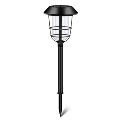 3 Heads Solar Lights Outdoor Decorative Solar Garden Lights tulips Flower Lawn Lamp for Yard Patio Garden Decor