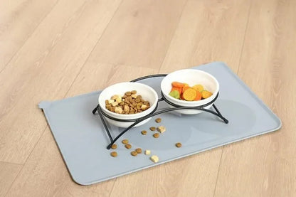 Silicone Pet Meal Mat Pet Waterproof and Anti Slip Cat Food Mat No Cleaning Required Puppy Feeding Bowl Mat Pet Accessories