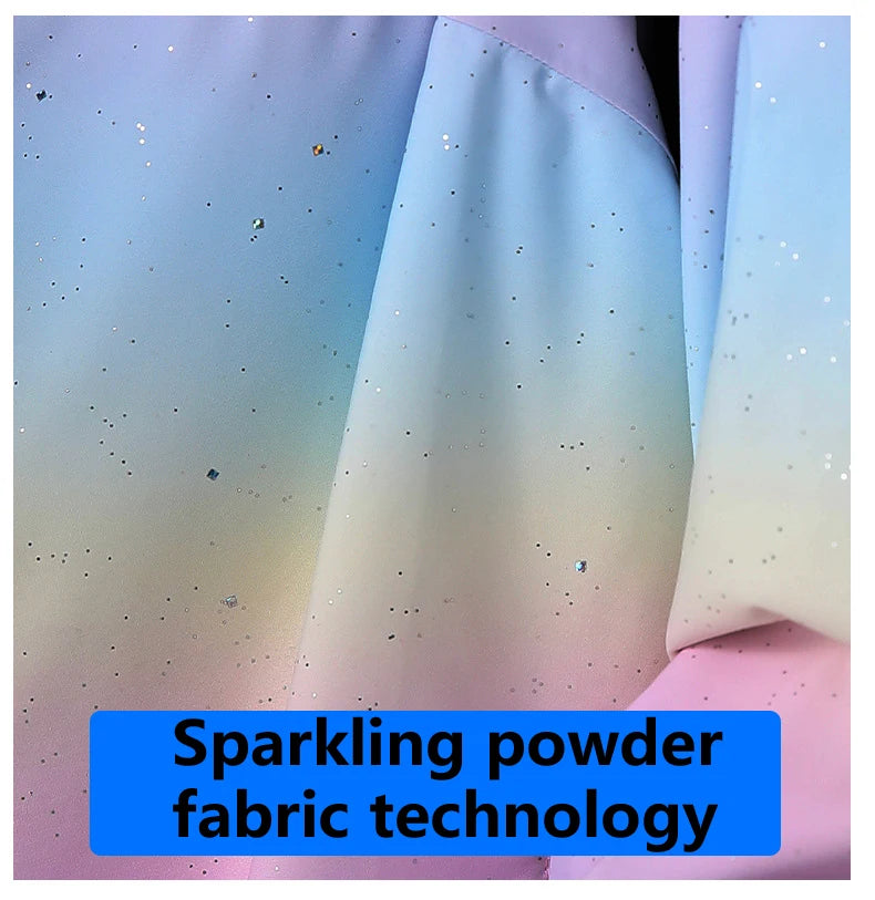 Winter Couple Skiing Suites New Warm Woman Snow Set Outdoor Ski Sport Suit Men Windproof Snowboard Tracksuit Loose Snow Clothing