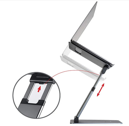 Laptop Stand For Desk, Height Adjustable , Computer Stand For Laptop, Portable Laptop Stands