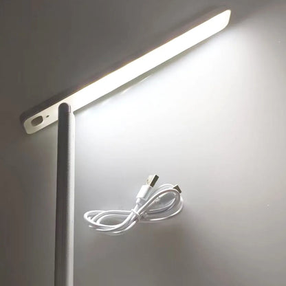 LED desktop decorative light, folding desk lamp, dormitory reading light, night light, three-level touch dimming