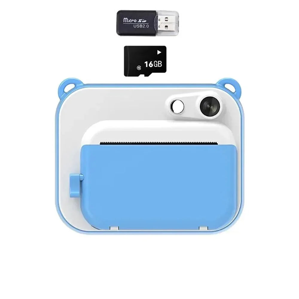 Children's Camera With Print Kids Instant Print Camera Digital Photo Camera Girl's Child Camera Video Boy's Birthday Gift