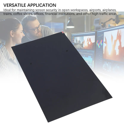 Blue Light Blocking Screen Protector Computer Screen Protector Film Flexible Installation Eye Caring 32 Inch 16:9 for Airports