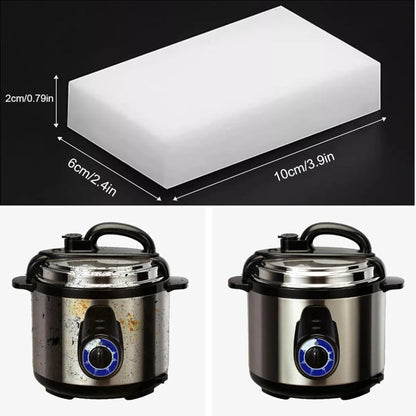 20Pcs Sponge Eraser Melamine Sponge Cleaner Kitchen Cleaning Sponge For Dish Wash Household Bathroom Cleaning Tools 100x60x20MM