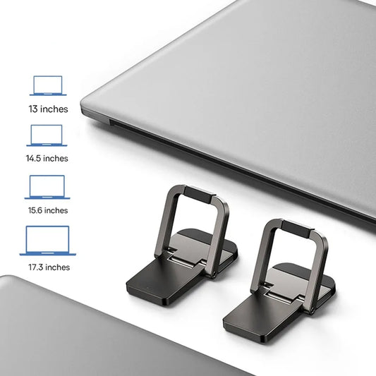 Laptop Stand For Computer Keyboard Holder Mini Portable Legs Laptop Stands For Macbook Huawei Xiaomi Notebook Aluminum Support