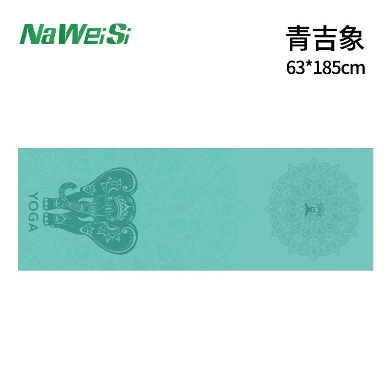 Portable anti-slip Printing Yoga Mat Spread Towels Absorb Sweat Fitness Yoga Towel Yoga Mat Yoga Towel Cooling Towel Ice Towel