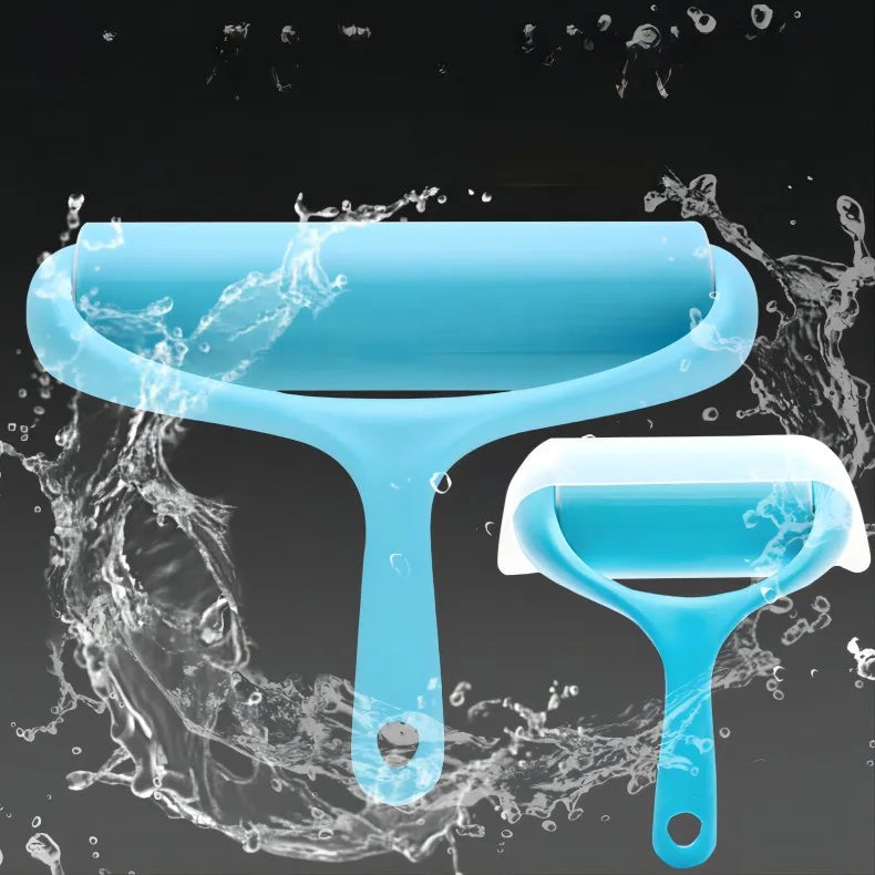 Cloth Sticking Roller Reusable Silicone Dust Removal Drum for Cleaning Hair and Debris on Clothes Carpets Sofas and Beds