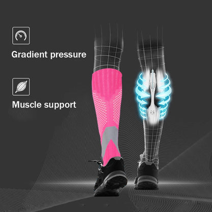 BraceTop 1 Pair Sports Stockings Compression Golf Sport Socks Medical Nursing Stockings Prevent Varicose Veins Socks Rugby Socks