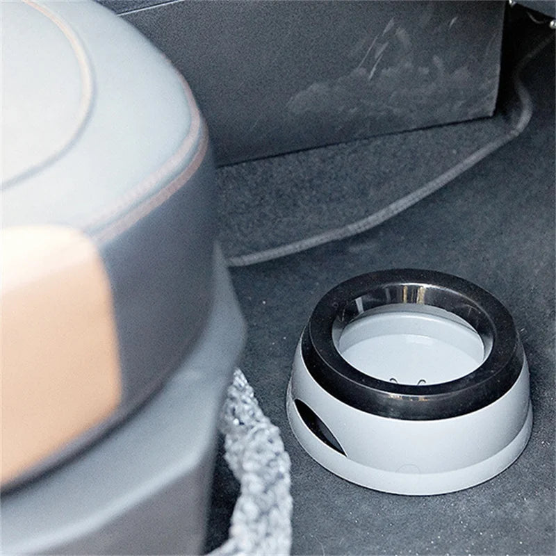 Pet Dog Bowls Floating Not Wetting Mouth Cat Bowl No Spill Drinking Water Feeder Plastic Portable Dog Bowl dog accessories